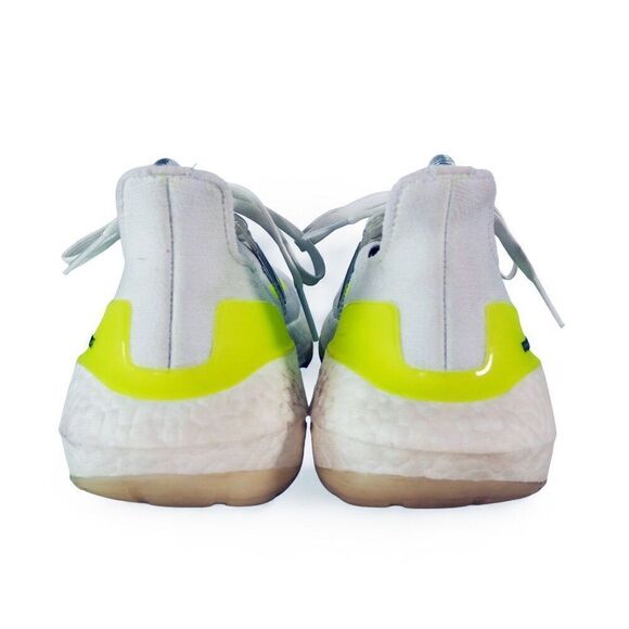 Adidas UltraBoost 21 'White Solar Yellow' Running Shoes FY0401 Women's 8 - Picture 5 of 12
